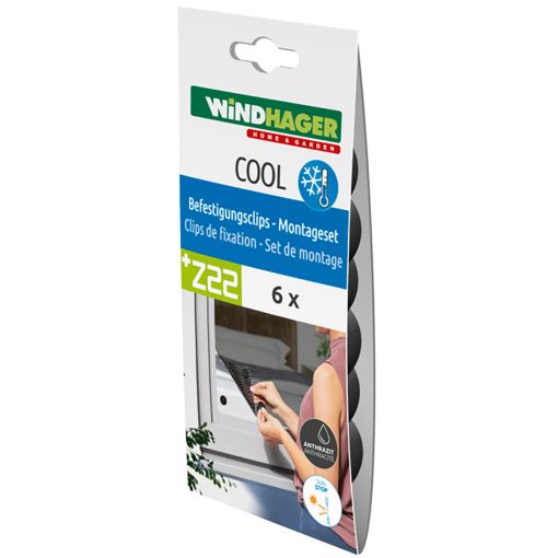Windhager Insectenscherm COOL Kleefhaken Set 2