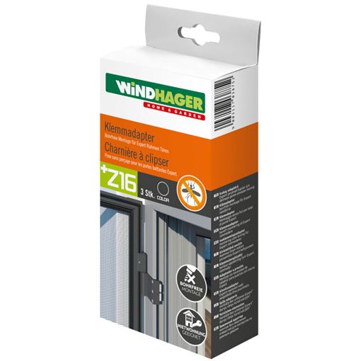 Windhager Vliegenscherm Klemelement voor Raamdeuren 2