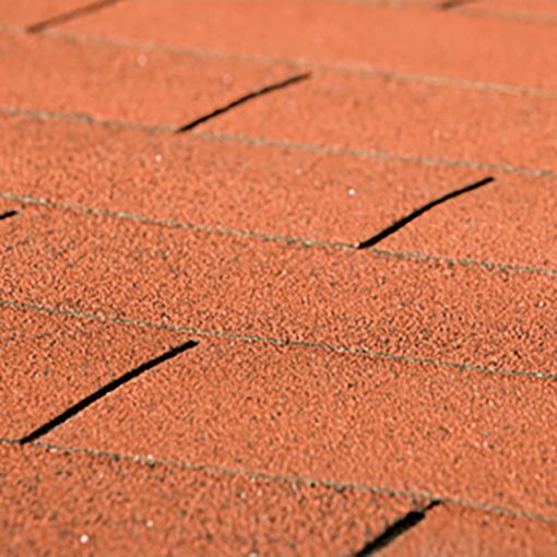 weka dakshingles rechthoekig rood 3 2