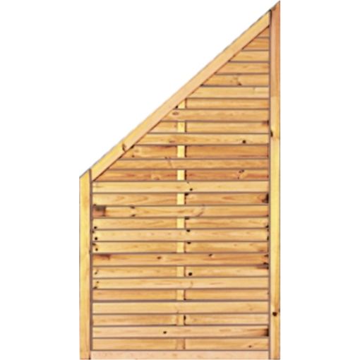 T&J Schutting Lamellenomheining Aansluiting Zichtscherm 2