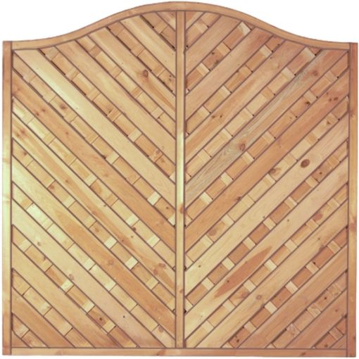 T&J Schutting Maxi-Diagonal Kroon Zichtscherm 2