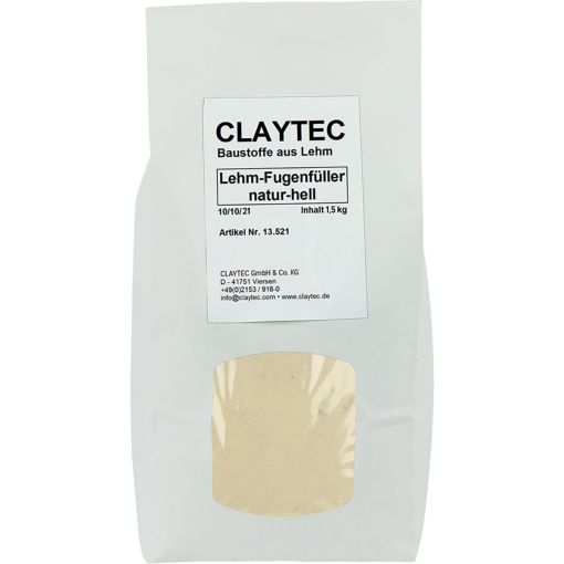 ClayTec Leem-voegvuller natur-LICHT 2