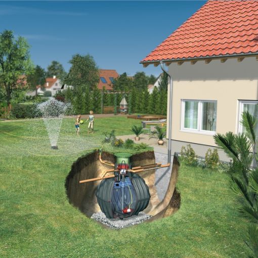 GRAF Carat Komfort tuinanlage Regenwatertank 2