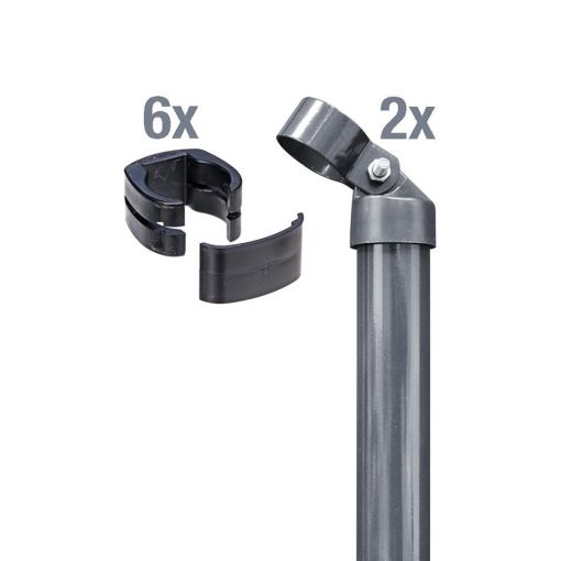 Alberts hoekset Fix-Clip Pro® antraciet-metallic 2