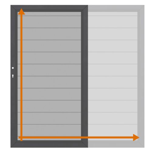 TraumGarten Enkelhek op maat schutting 2