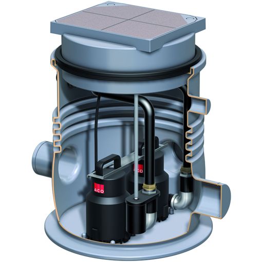 ACO Muli Star mono opvoerinstallatie 2