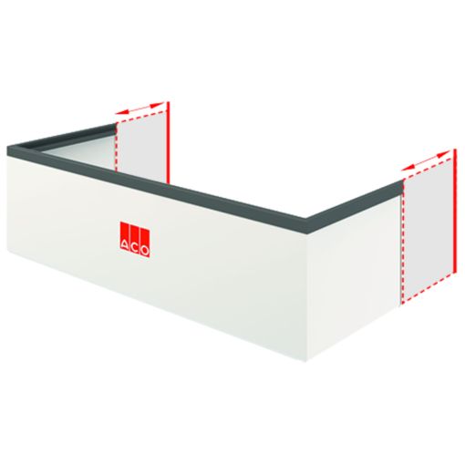 ACO Therm® hoogteverstelbaa opstoeking element 2