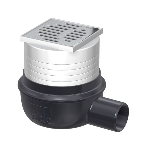 ACO Badafvoer 100x100mm Easyflow ondiepe 2