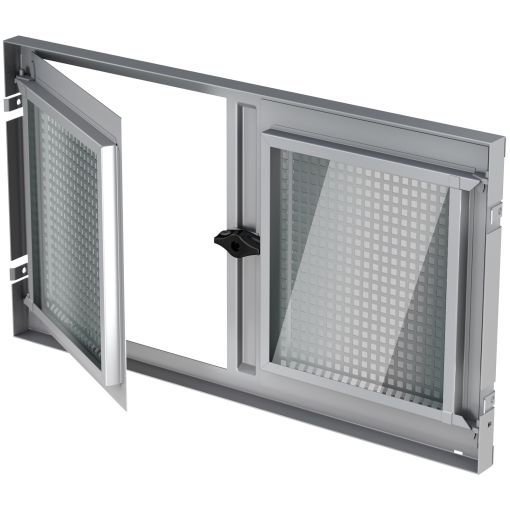 ACO stalen kelderraam 100x60cm tweeluik 2