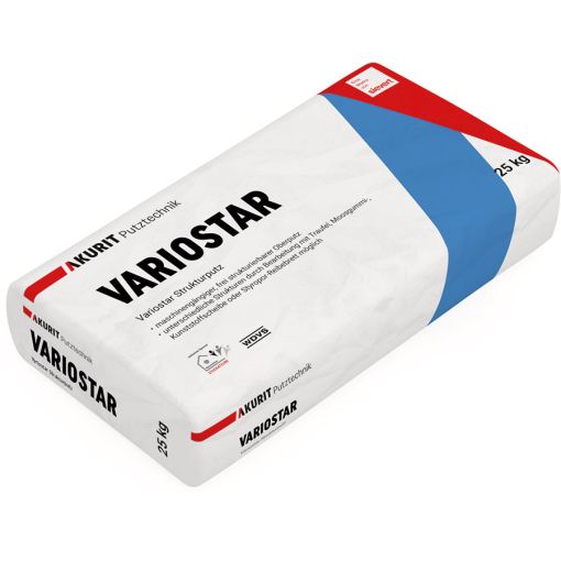 AKURIT VS Variostar gestructureerde pleister 2