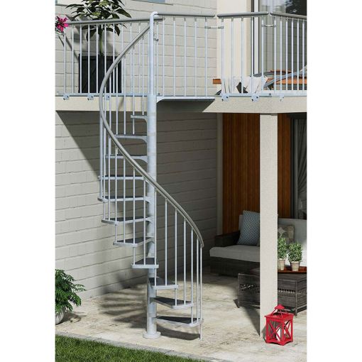 DOLLE buitentrap Gardenspin met Trimax-treden 2