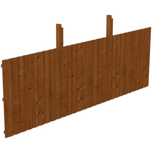 Skan Holz achterwand lamellenhout voor 2