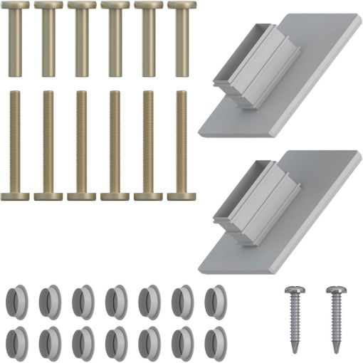 TraumGarten schutting SYSTEM Accessoirestas Klempalen 2