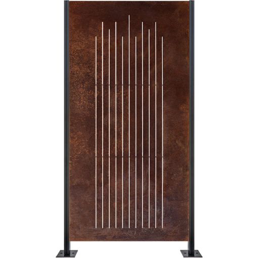 Wellker zichtscherm element GERAS CORTEN 2