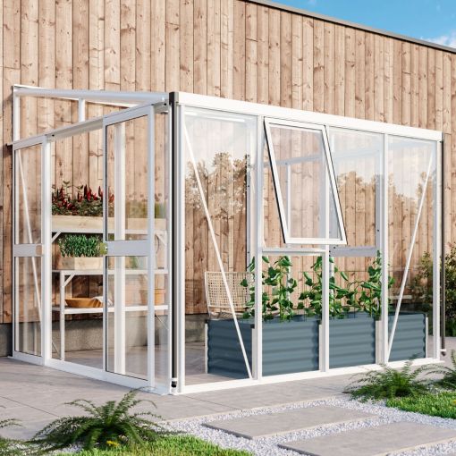 Vitavia Gewächshaus Helena Tomatenhuisje Wit 2