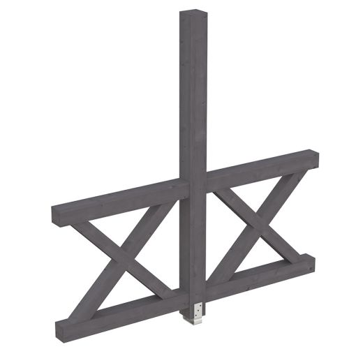 Skan Holz zijwand Andreaskruizen lijmhout 2