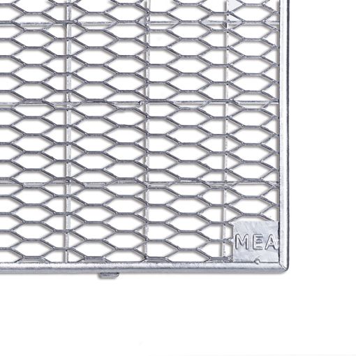 MEA ventilatieschacht rooster uitrekmetaal 2