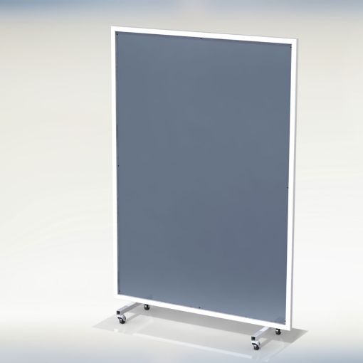 Wellker Mobile scheidingswand met metalen 2