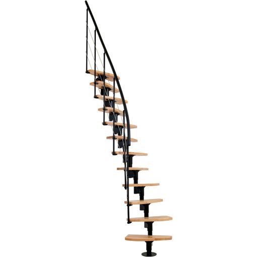 Minka middenboom trap Nizza zwart 2