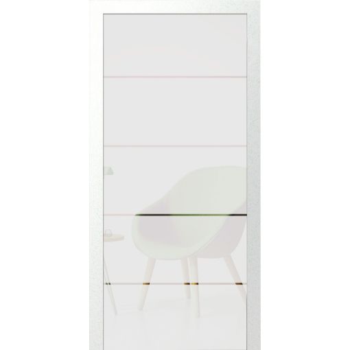 ECLISSE Unico schuifdeur glas mat 2