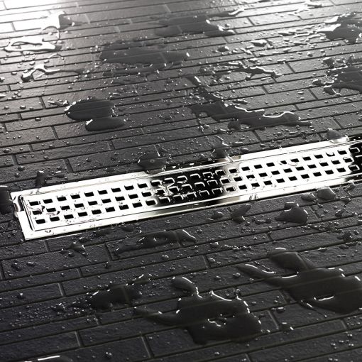 Schlüter-KERDI-LINE-B EP douchegoot afdekking V4A 2
