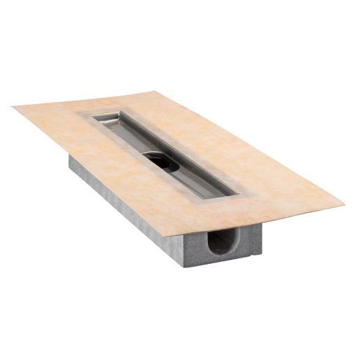 Schlüter-KERDI-LINE V douchegoot V4A roestvrijstaal 2