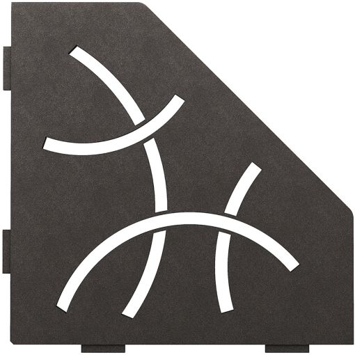 Schlüter-SHELF-E-S2 TSDA CURVE Alu structuurgecoat 2