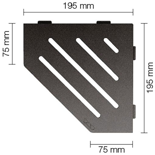 Schlüter-SHELF-E-S2 TSDA WAVE  Alu 2