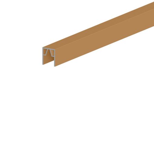 TraumGarten schutting SYSTEM eindprofiel afwerkingsprofiel 2