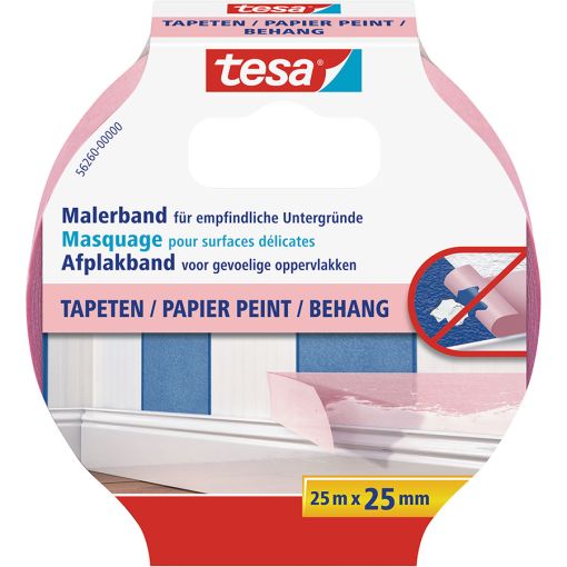 tesa Afplakband Behang 25 m 2