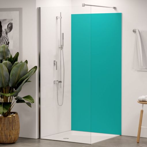 Winwall douchewand Aluverbund Basics lichtblauw 2
