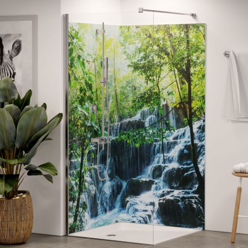 Winwall douchewand Aluverbund waterval Mexico 2