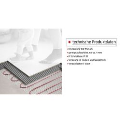 Jollytherm elektrische vloerverwarming Terraheat Comfort 4