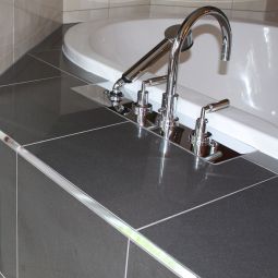 BLANKE Tegelprofiel Driehoekprofiel Aluminium Roestvrijstaalmetallic 4