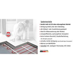 Wellker elektrische vloerverwarming E-Heat SET 5