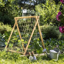 Windhager Houten Plantensteun Tent 90x75x105 4