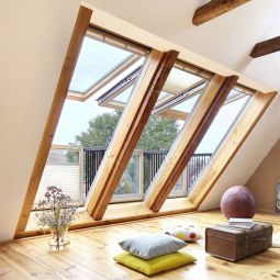 VELUX GDL Cabrio hout/den ENERGIE 3