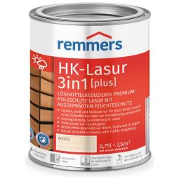 Remmers HK-Lasur 3in1 plus wit 3