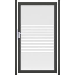 GroJa Enkele poort Ambiente Glas-Zichtschermstroken 3