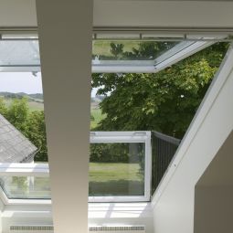 VELUX GDL Balkon Hout/Den wit 4