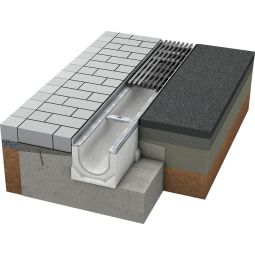 BIRCOlight Afvoergoot met binnenafloop 3