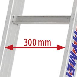 Hymer Aanleunladder Aluminium 5