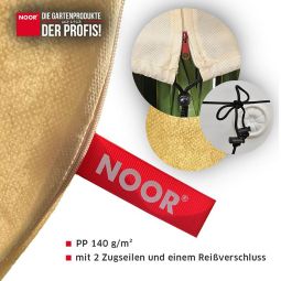NOOR Winterbescherming-thermomantel Biwak met rits 4