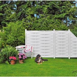 T&J Lamellenomheining LIGHTLINE Afwerkingselement Schutting 3