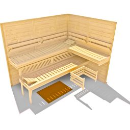 weka Sauna Designsauna KEMI uit 7
