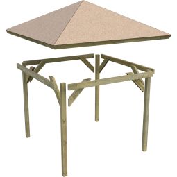 Karibu Pavillon Cordoba Sparset Houten 7