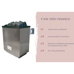 Karibu Vatsauna 2 onbehandeld 18