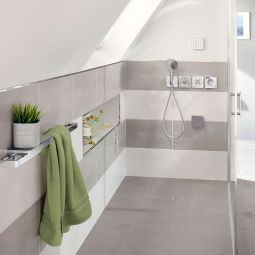 BLANKE vloerafvoer DISK-CUBE puntafwateringssysteem, verticale 4