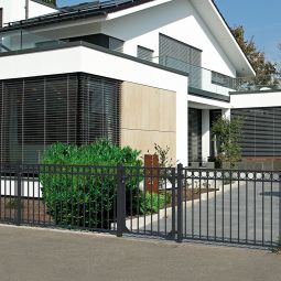 Alberts Hek-aanbouwset Circle Aluminium mat 3