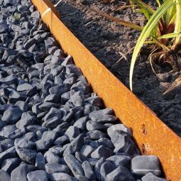 Wellker grasbordersteenen metaal Cortenstaal roest 4